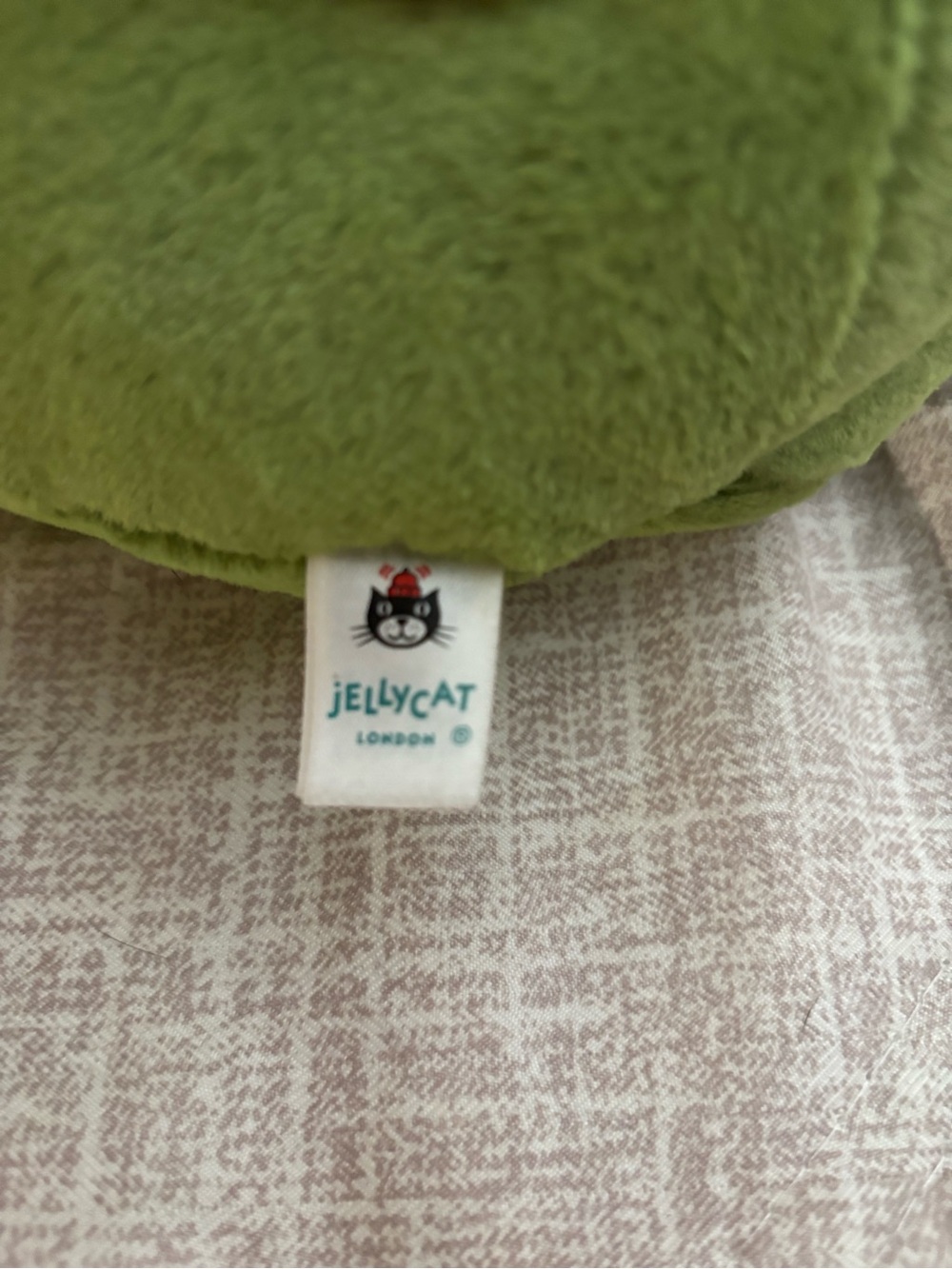 Jellycat Green Plush Frog Toy - Picture 3 of 3